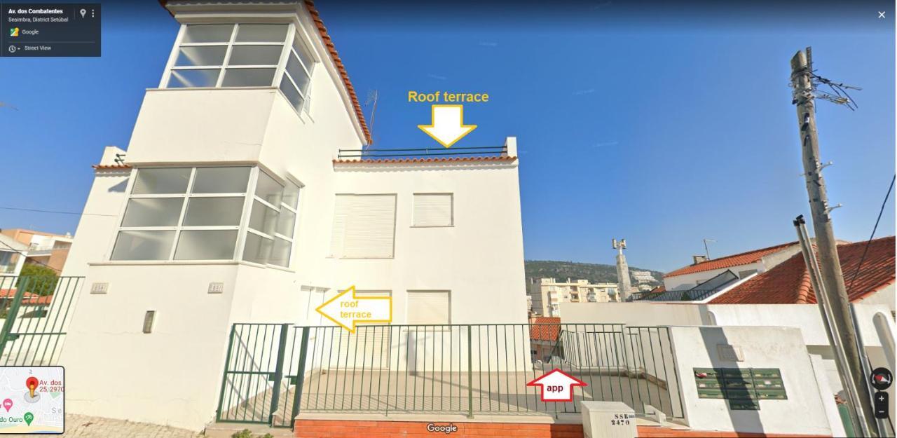 Casa Mar E Sol, New Apartment Near The Beach With Balcony Sesimbra Luaran gambar
